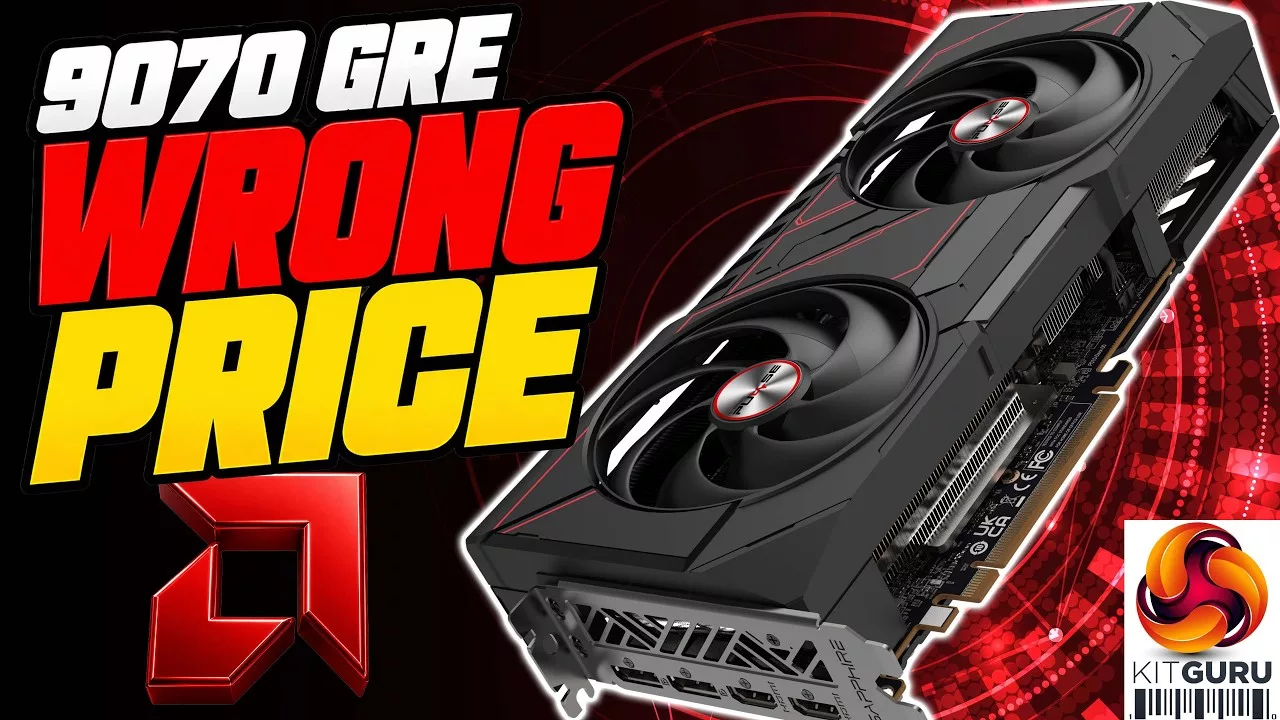 AMD Radeon RX 9070 GRE Launches Globally at $549: RDNA 4, 12GB GDDR6, RTX 5060 Ti Rival