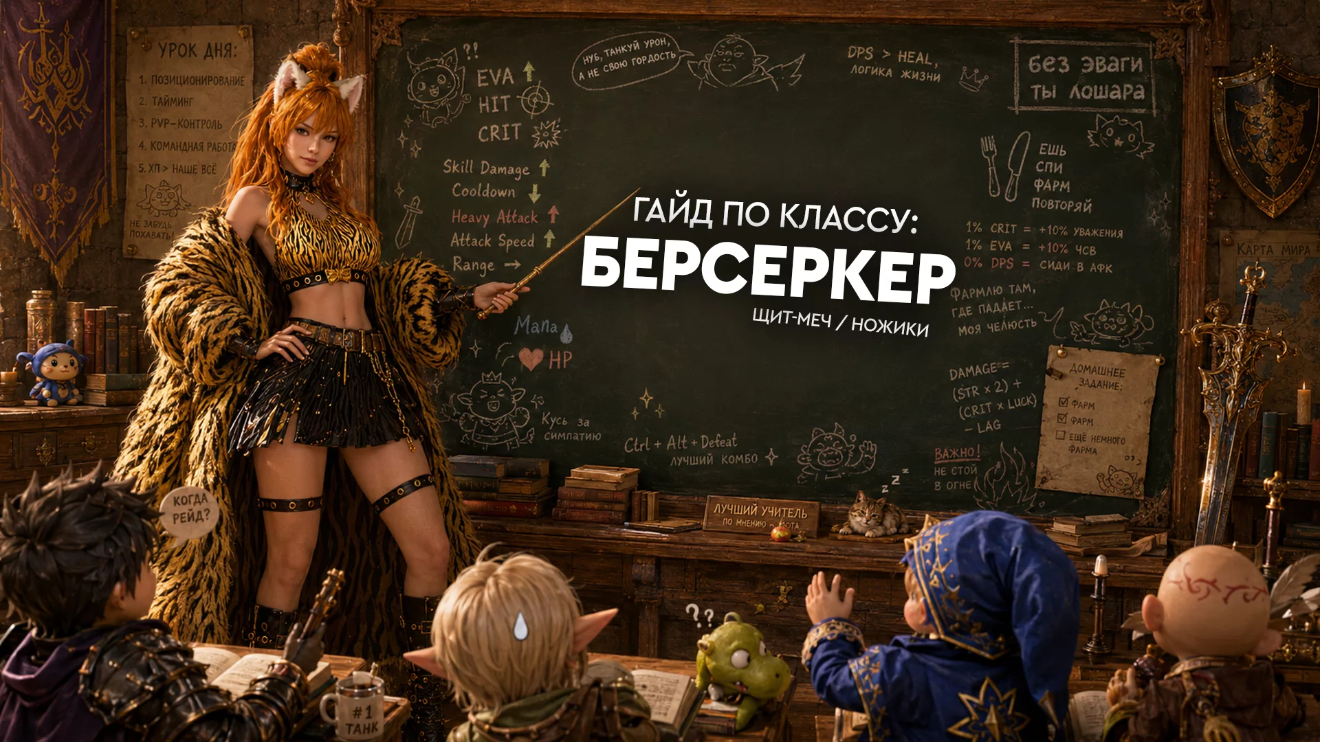 Throne and Liberty: Гайд по классу Берсерк для PvP