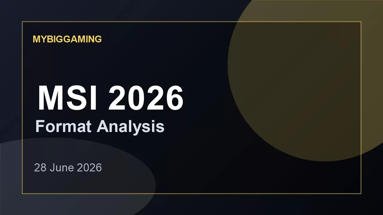 MSI 2026: why the opening stage matters more than it seems