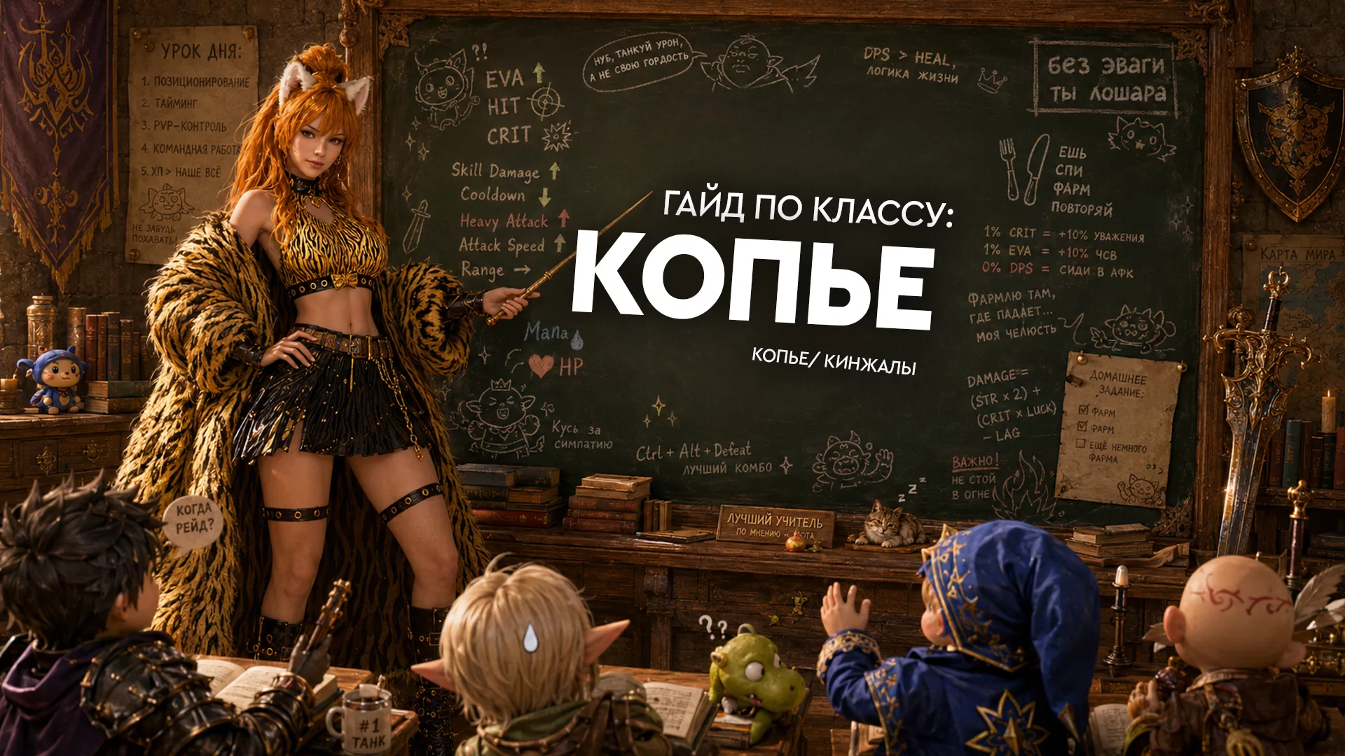 Throne and Liberty: Гайд по классу Воплощение тени для PvP