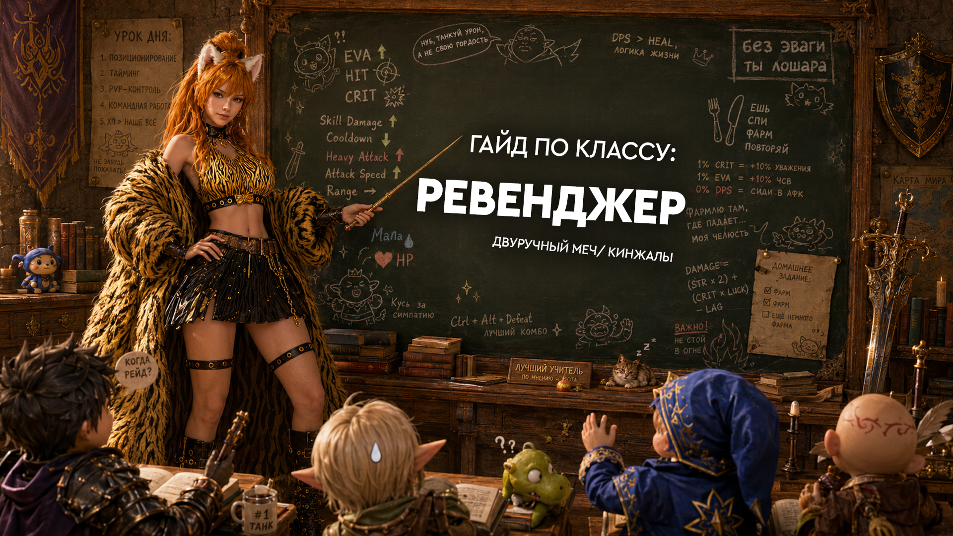 Throne and Liberty: Гайд по классу Разбойник для PvP