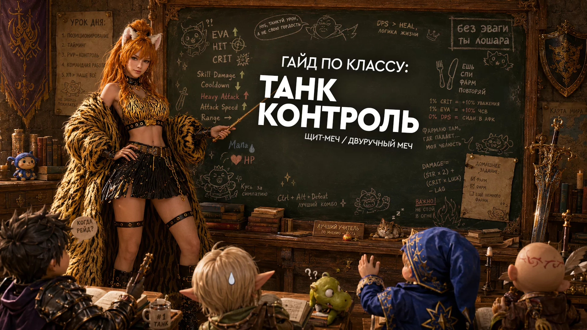 Throne and Liberty: Гайд по классу Крестоносец для PvP