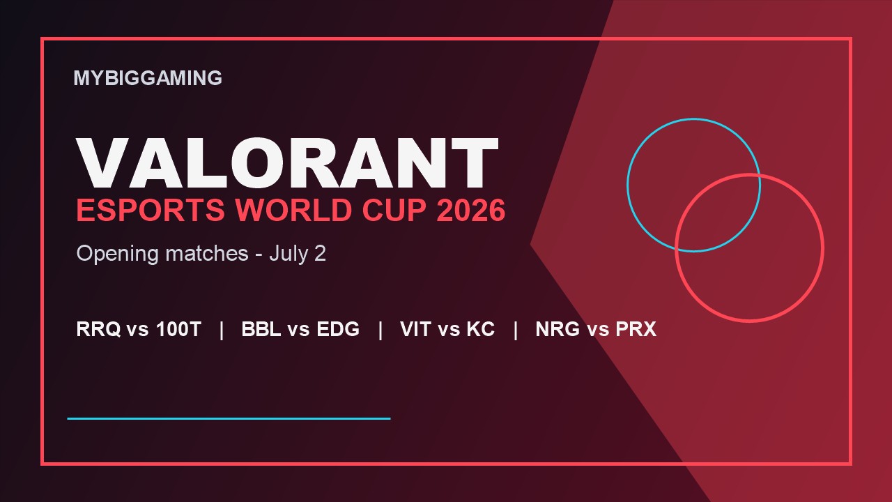 VALORANT at Esports World Cup 2026 Starts July 2: Opening Match Schedule