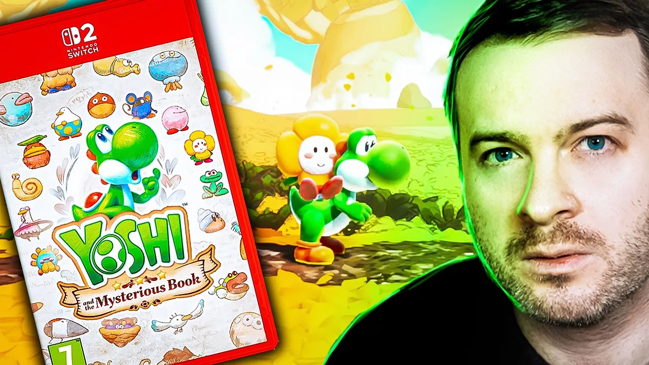 Yoshi and the Mysterious Book is out on Nintendo Switch 2 as one of the console’s first major exclusives