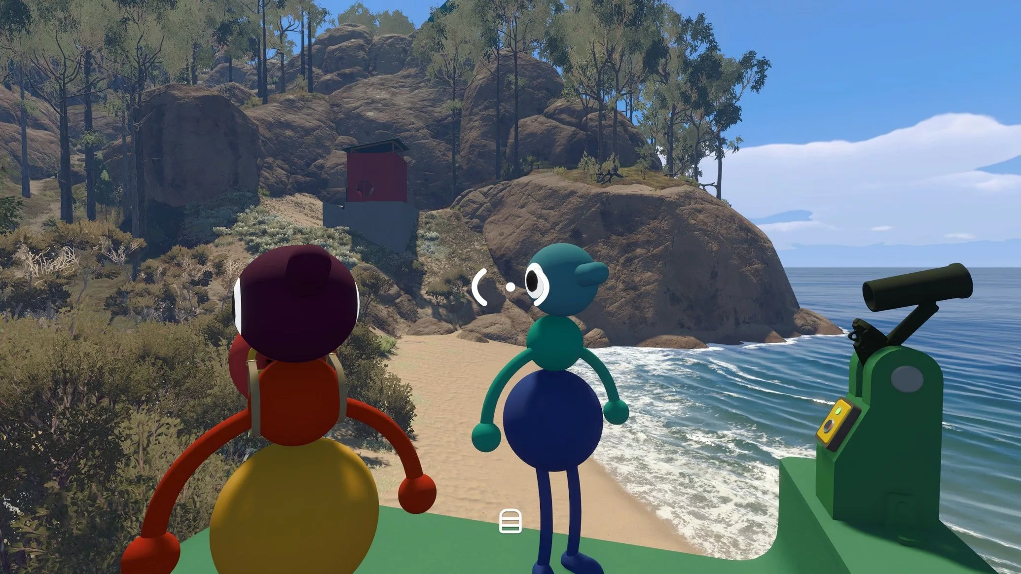 Big Walk simulates the strange, childlike sensation of being unexpectedly separated from your friends