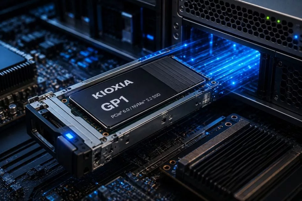 Kioxia GP1: PCIe 6.0 SSD to Expand HBM in AI Systems