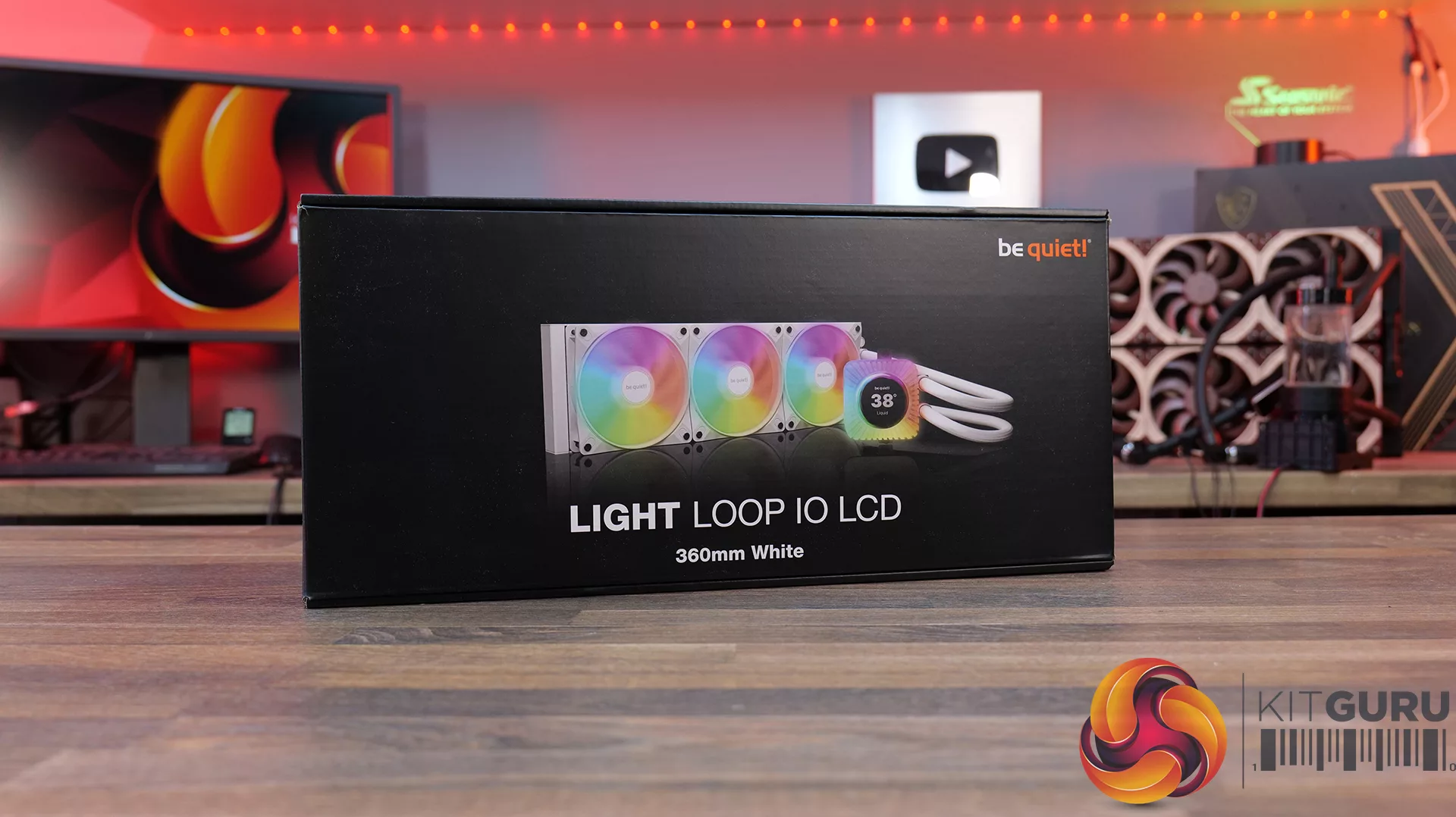 be quiet! Light Loop IO LCD 360: Premium AIO with Screen and Controller