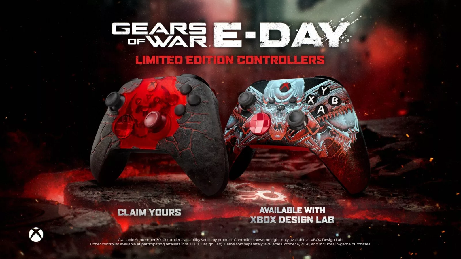 Microsoft launches pre-order for Gears of War: E-Day Limited Edition XBOX Wireless Controller
