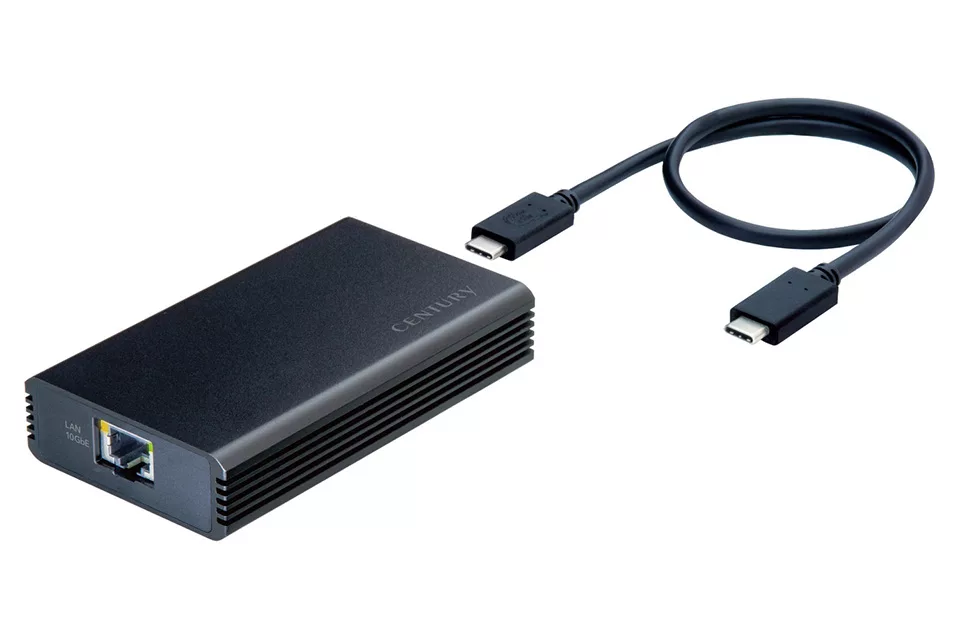 Century Unveils USB4 10GbE LAN Adapter for Thunderbolt and USB4