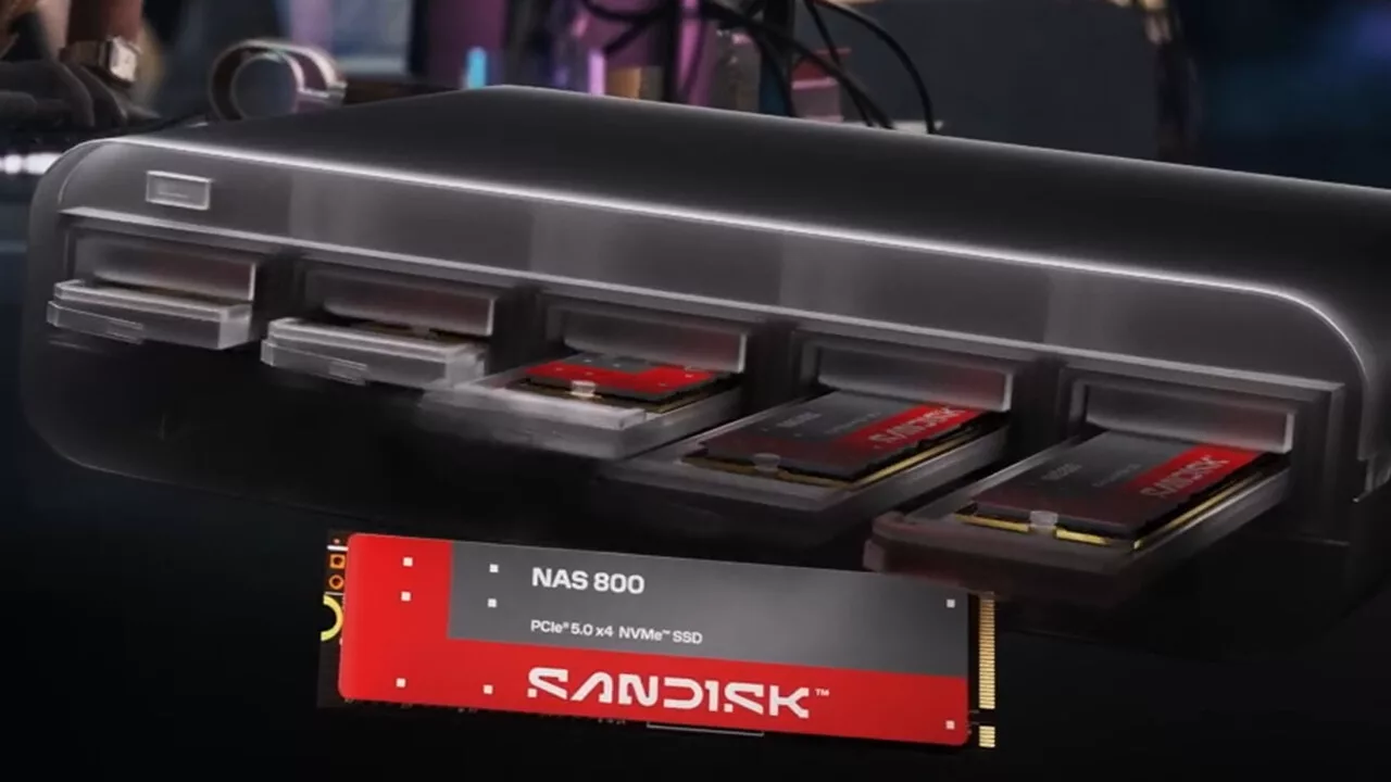 SanDisk launches NAS 600 SATA and NAS 800 NVMe SSDs for storage servers