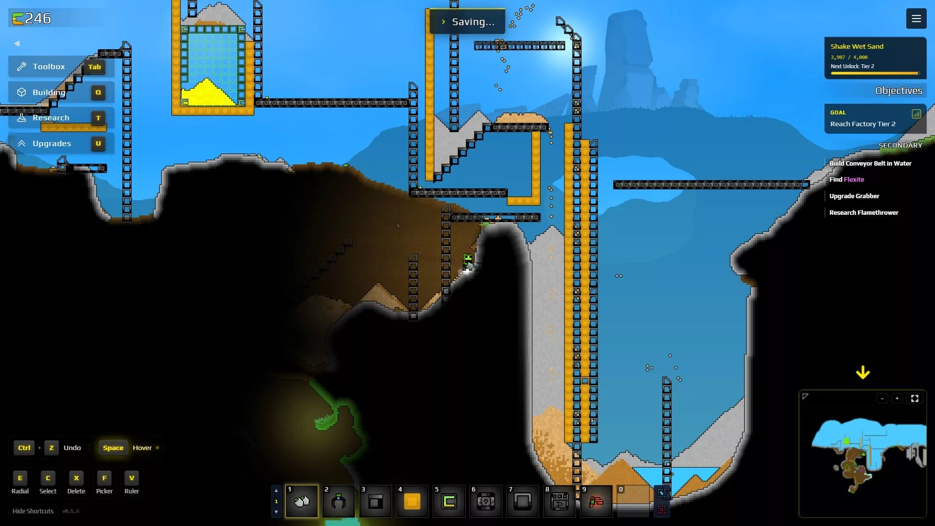 Sandustry is the first factory sim that truly captures industrial waste