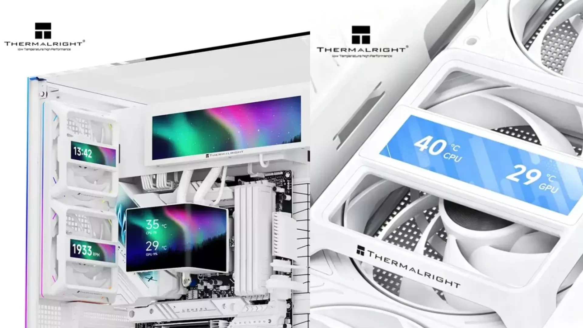 Thermalright's Fan Frame Vision-1 adds mini LCDs to any 120mm PC fan