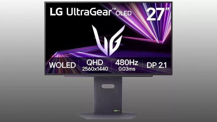 LG UltraGear 27GX790A-B OLED Monitor Hits 50% Off At Amazon