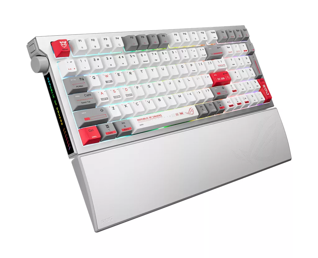 ASUS ROG Strix Morph 96 X Wireless mechanical keyboard revealed