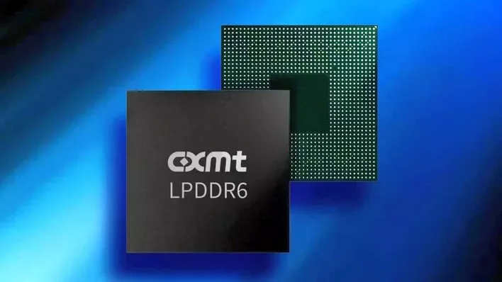 CXMT Starts LPDDR6 Mass Production Ahead of Rivals