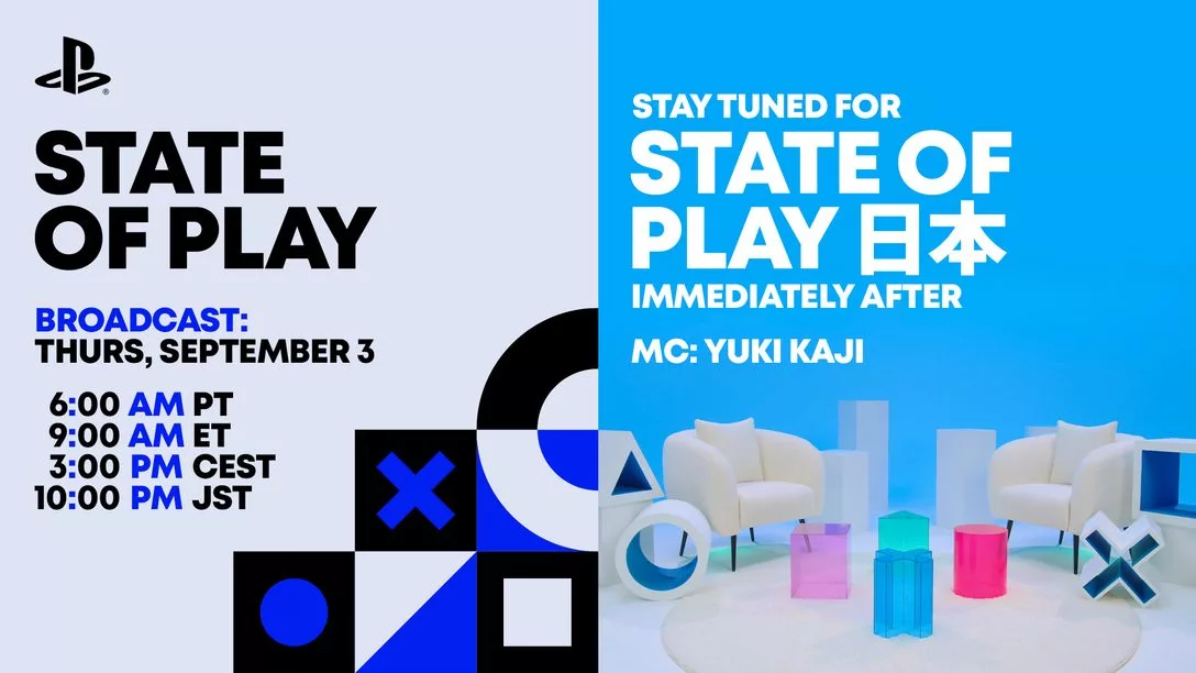 State of Play & Japan return on September 3