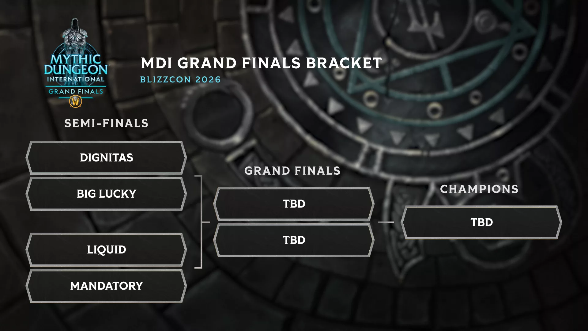 AWC and MDI Grand Finals at BlizzCon 2026