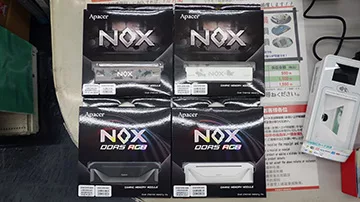 Apacer NOX DDR5 and NOX RGB DDR5 kits arrive in Akihabara