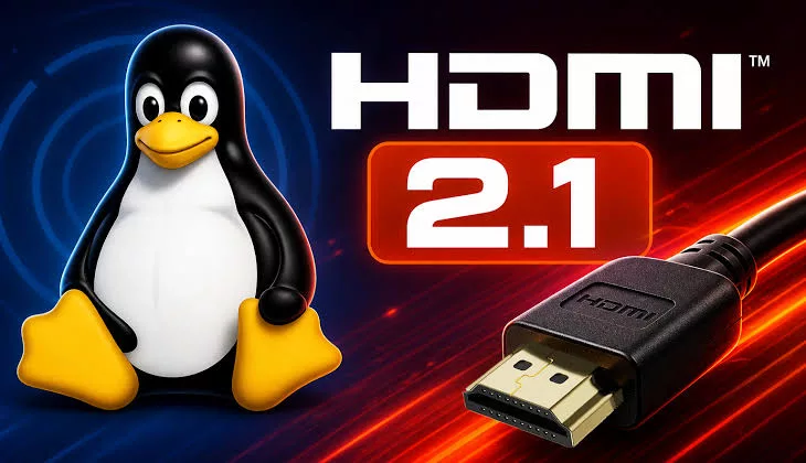 AMD HDMI 2.1 enabled by default in Linux 7.4