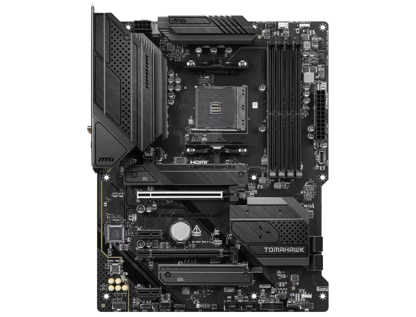 MSI Launches MAG B550 Tomahawk WiFi with 2.5GbE and Wi-Fi 6E