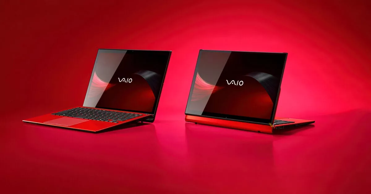 VAIO T Panther Lake laptop flips its display over the keyboard instead of using a 360-degree hinge