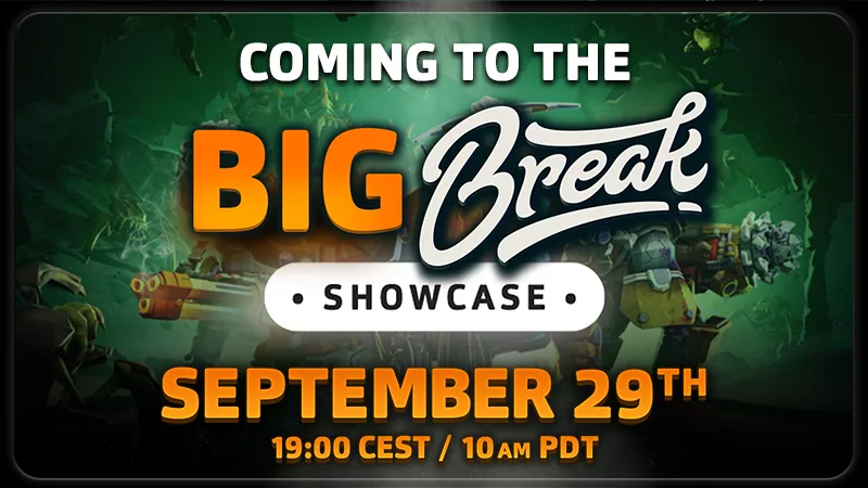 Deep Rock Galactic to feature in Big Break Showcase