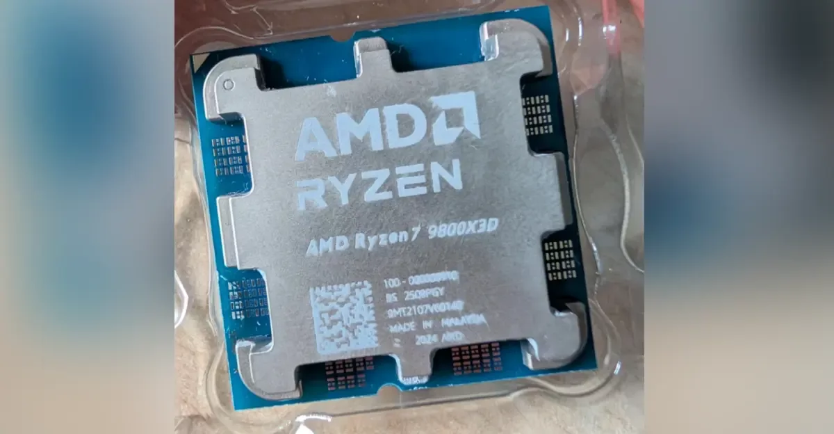 Walmart customer receives fake Ryzen 7 9800X3D, retailer refused to refund
