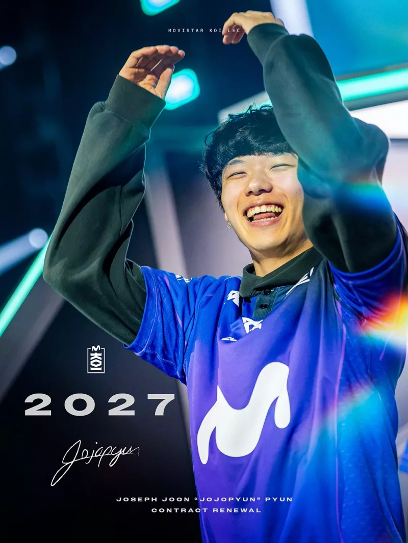 Joseph "JoJoPyeon" Jun Extends with M8COY Until 2027