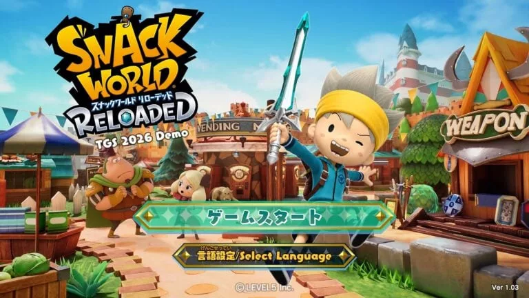 LEVEL-5 showcases Snack World: Reloaded TGS 2026 demo gameplay