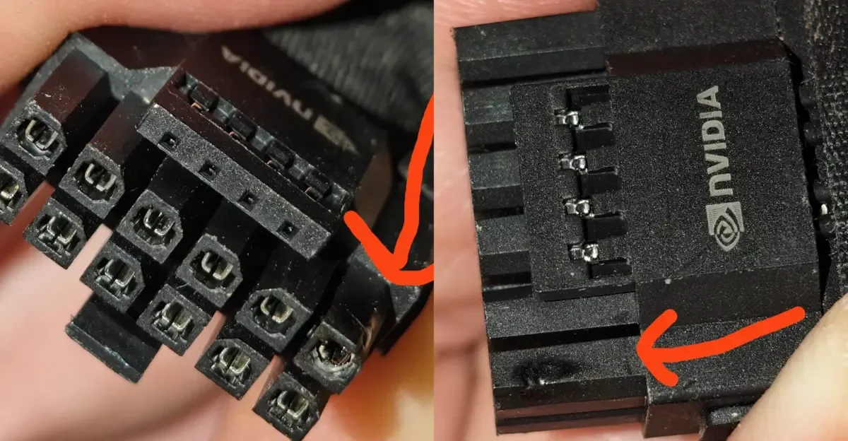 Running at 80% power didn’t save this RTX 4090, even with the official adapter