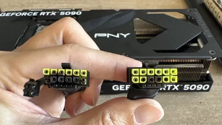 PNY Reportedly Denies Melted RTX 5090 Warranty Over Cable Rule