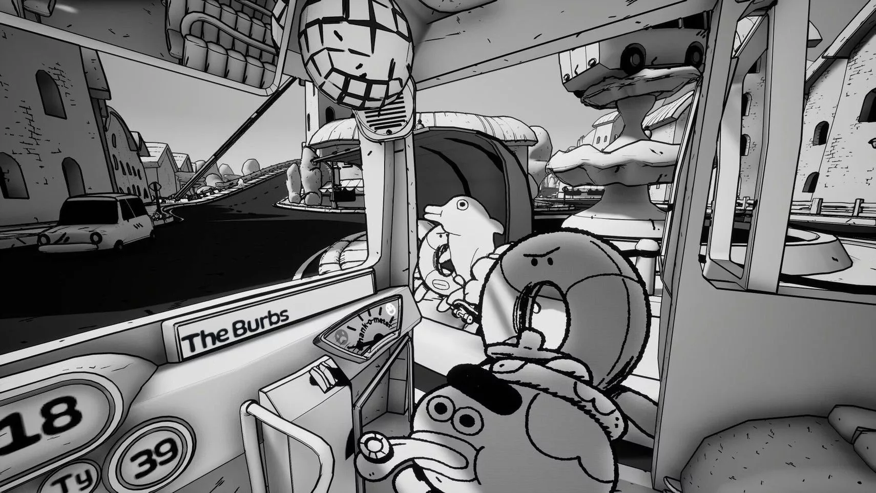 Double Fine's releasing its next game, Thank You Bus Driver, just months after splitting from Xbox