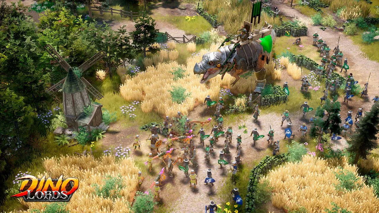Dinolords: RTS with Dinosaurs and City Building
