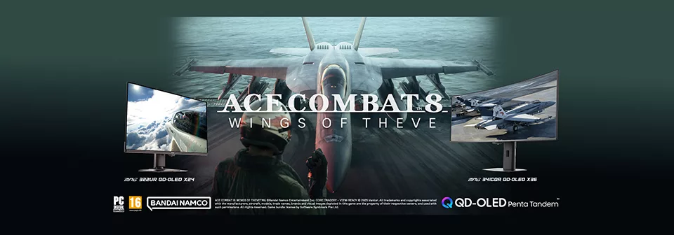 MSI launches ACE COMBAT 8: WINGS OF THEVE promotion for QD-OLED monitors
