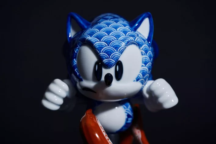 Sonic the Hedgehog gets $6,000 Arita porcelain sculpture for 35th anniversary