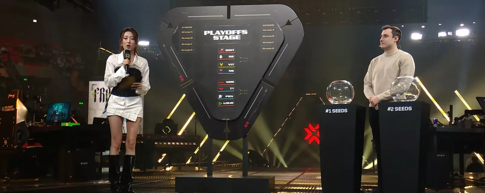 100 Thieves to Face G2 Esports and NRG to Meet T1 in VALORANT Champions Playoffs