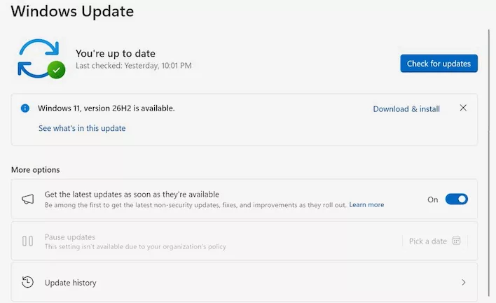 Windows 11 26H2: Reduced RAM Usage and Performance Boost