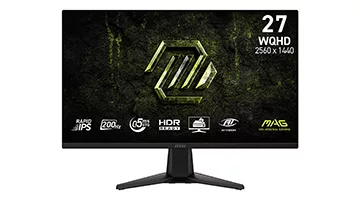 MSI Unveils MAG 275QF E20 Gaming Monitor with RAPID IPS Panel