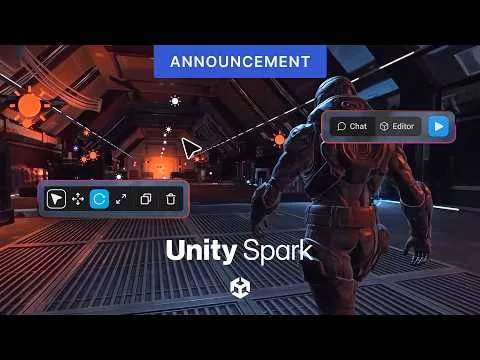 Unity unveils Unity Spark: a web-based AI platform for game creation