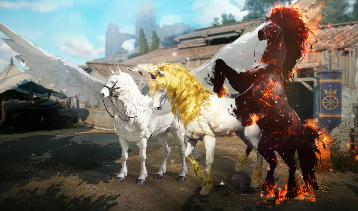 Black Desert Events: Dream Horse and Marni's Spooky Playground