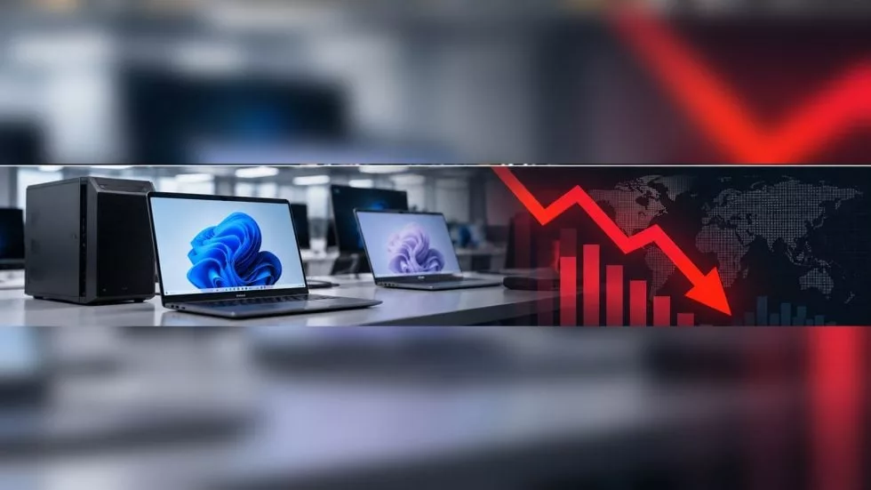 PC Market Plummets in Q3: Sales Drop by Over 20%