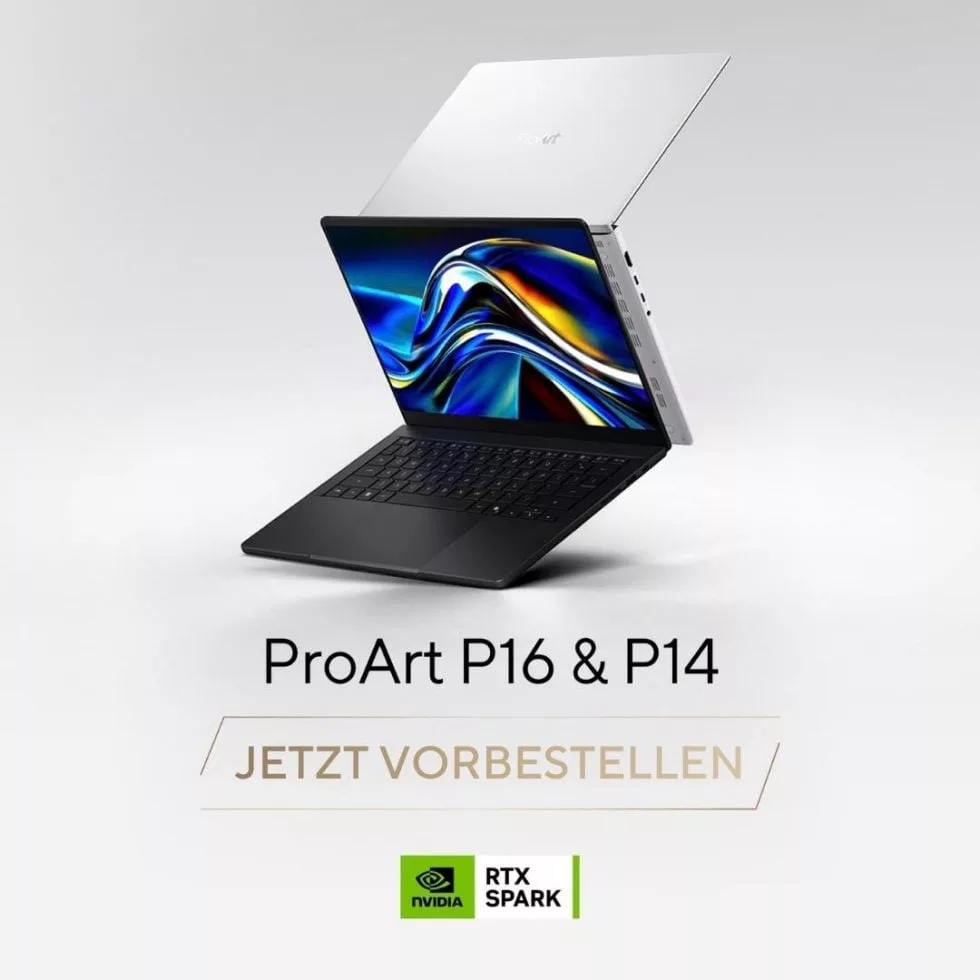 ASUS ProArt P14 and P16 Launch with RTX Spark: Local AI for Creators