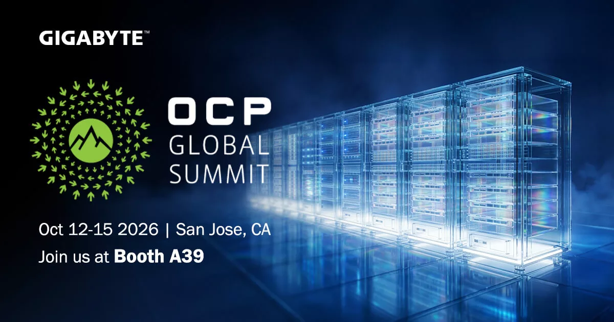 Giga Computing Showcases AI Infrastructure at OCP Global Summit 2026