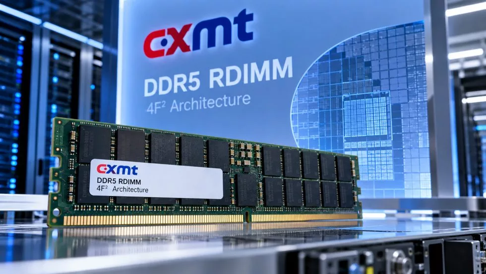 CXMT aims to bring DDR5-RDIMMs with 4F² cell architecture by 2026