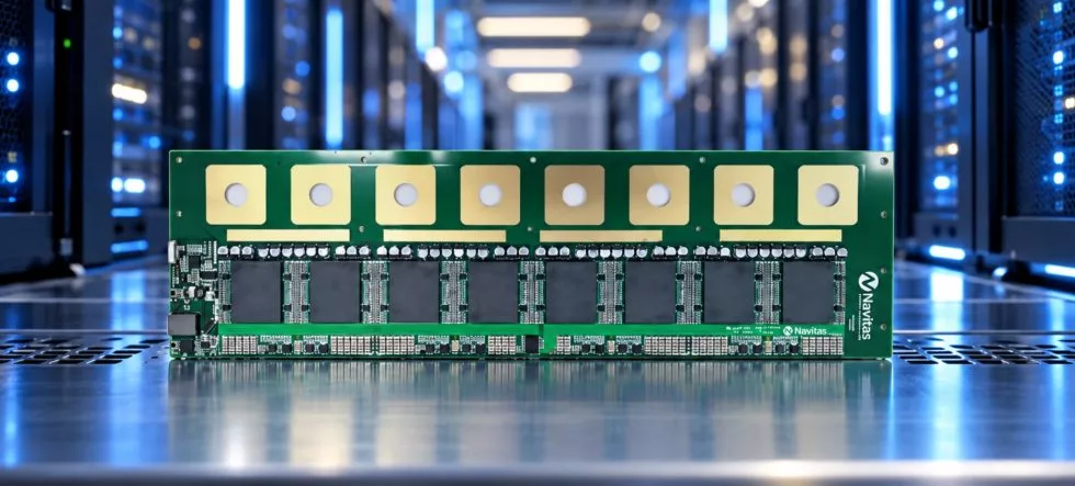 800V to 6V: Microchip and Navitas Develop Compact GaN Power for AI Servers
