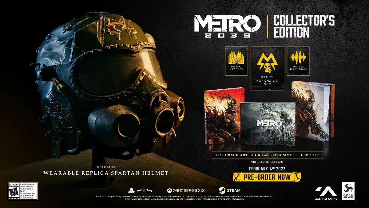 Metro 2039 Pre-Orders Open: DLC and Edition Lineup Revealed