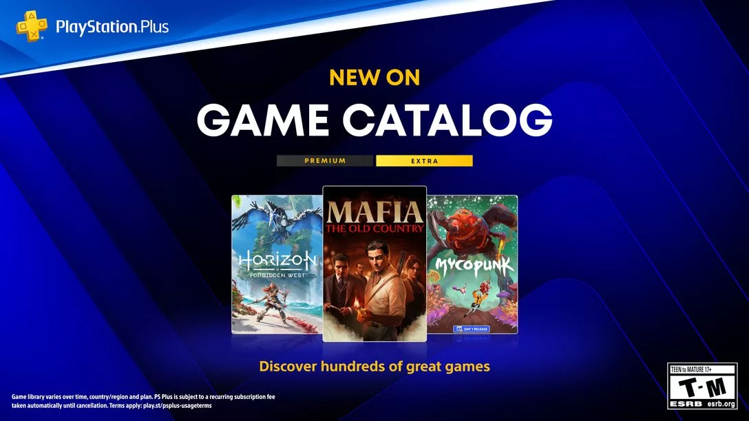 PlayStation Plus Game Catalog for October: Mafia: The Old Country, Horizon Forbidden West and more