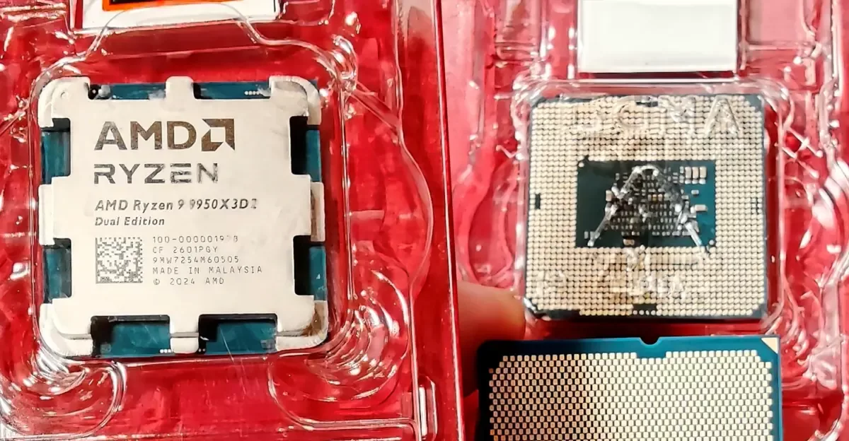 Amazon customer reportedly receives Ryzen 9 9950X3D2 with an Intel CPU underneath