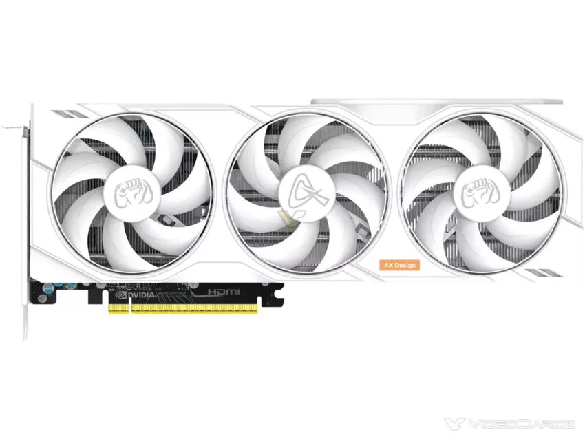 AX GAMING introduces GeForce RTX 5060 Ti X3W PRO with triple-fan design