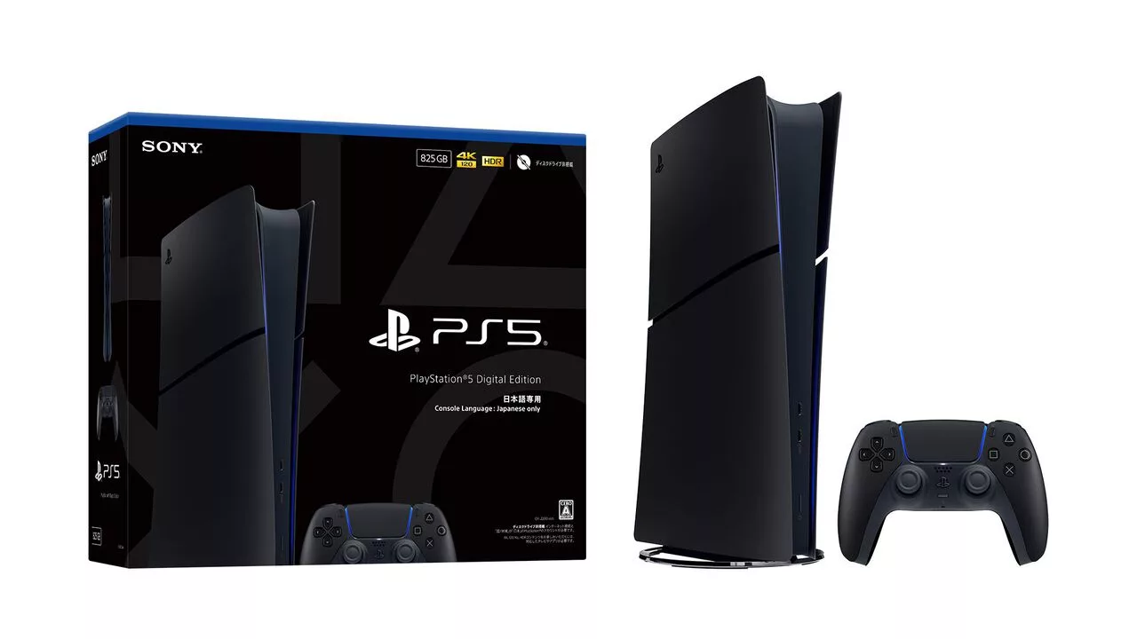 Midnight Black PS5 Digital Edition Pre-orders Open in Japan